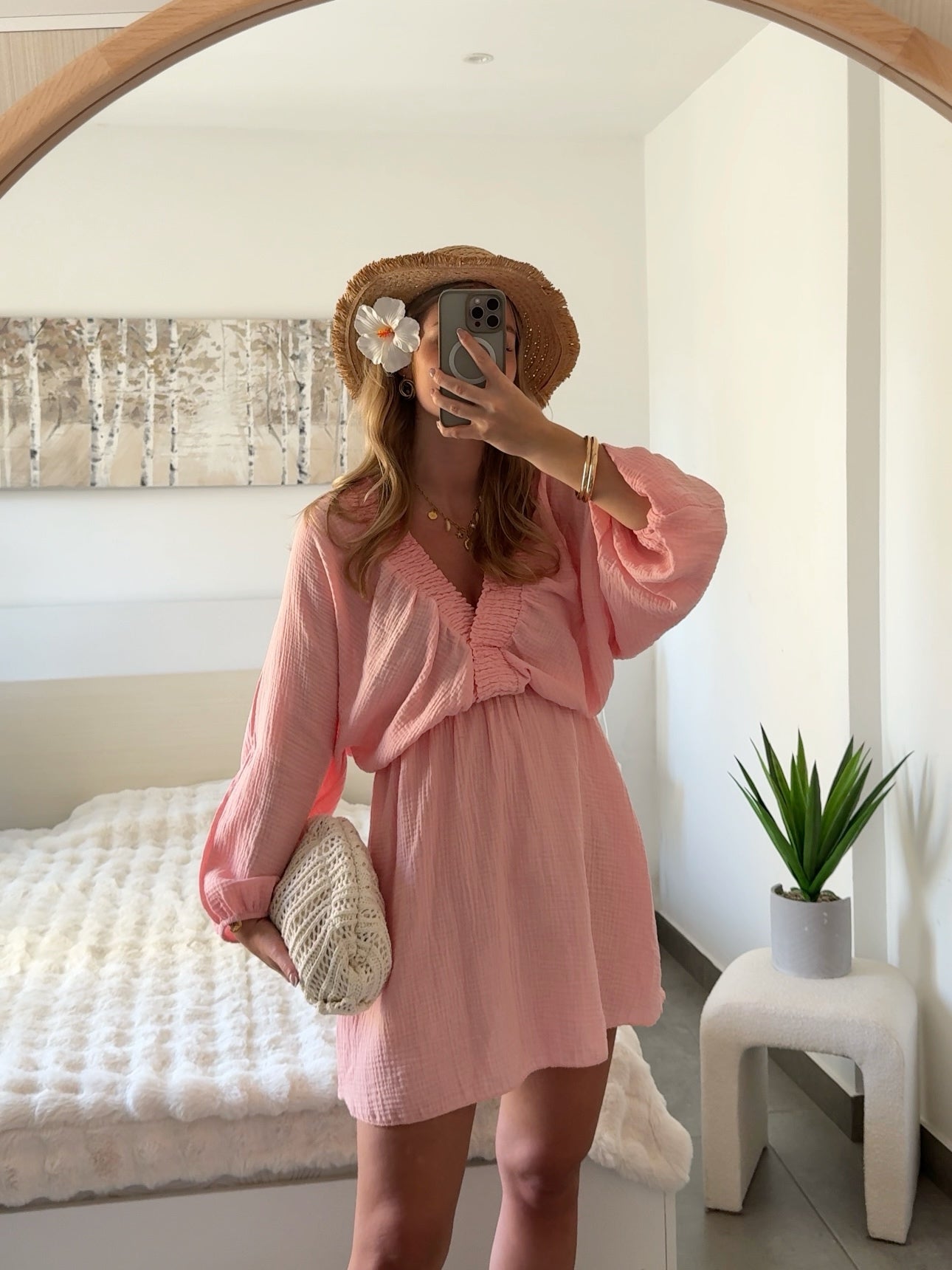 ROBE ALYA GAZE DE COTON