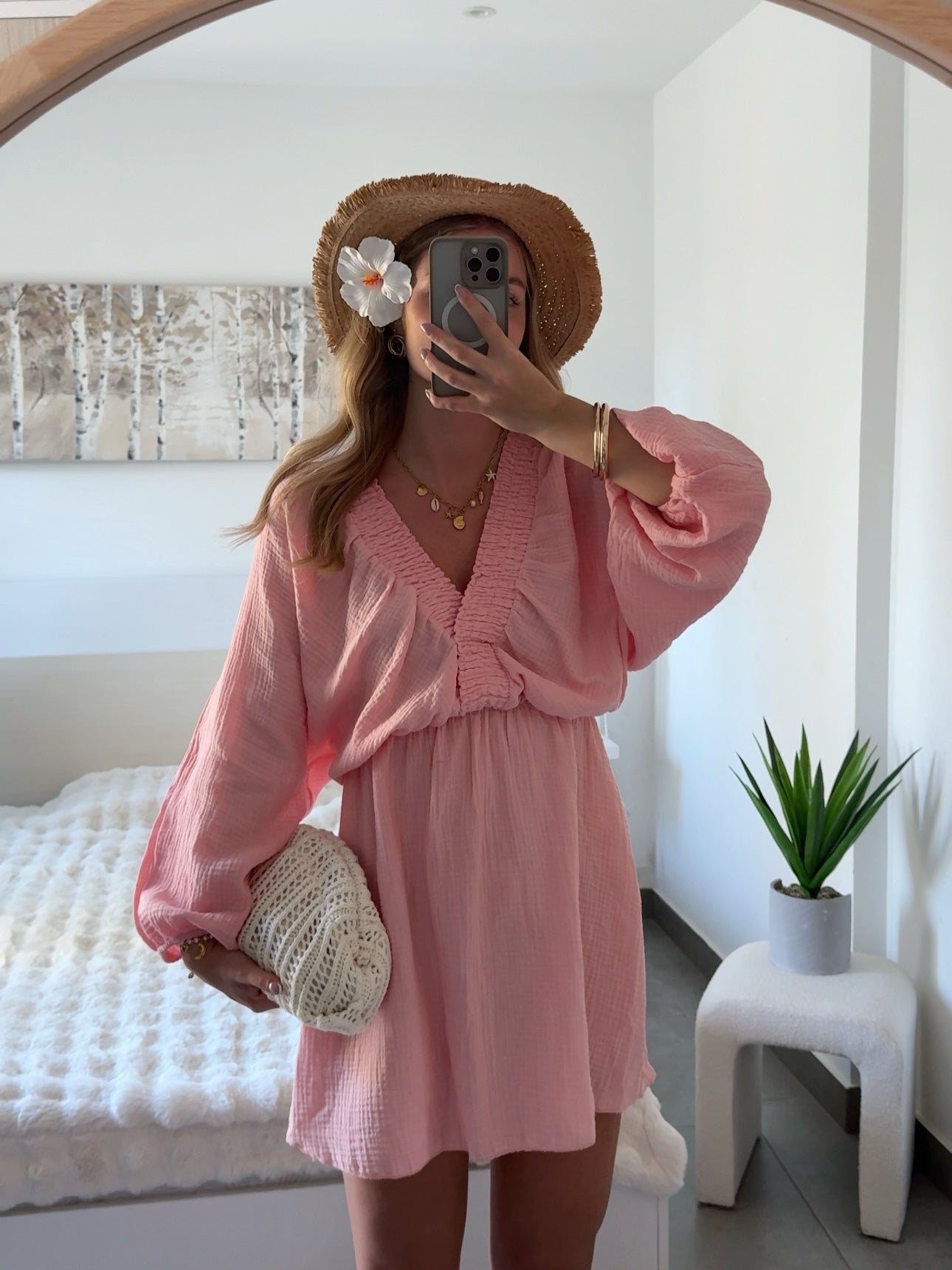 ROBE ALYA GAZE DE COTON