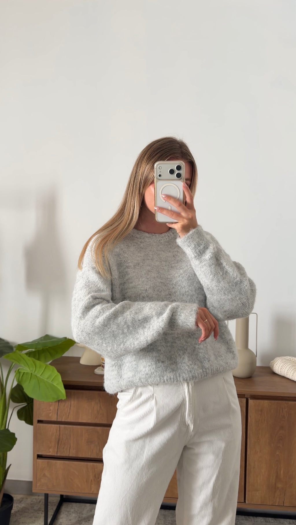 ARIANE SWEATER – GREY