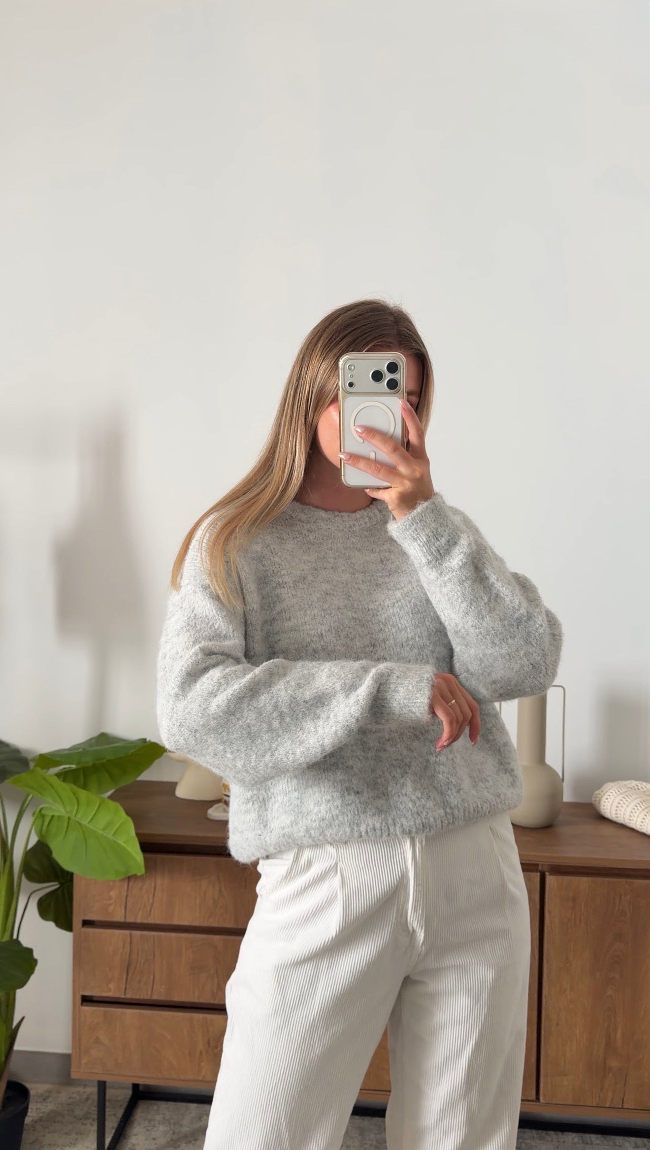 ARIANE SWEATER – GREY