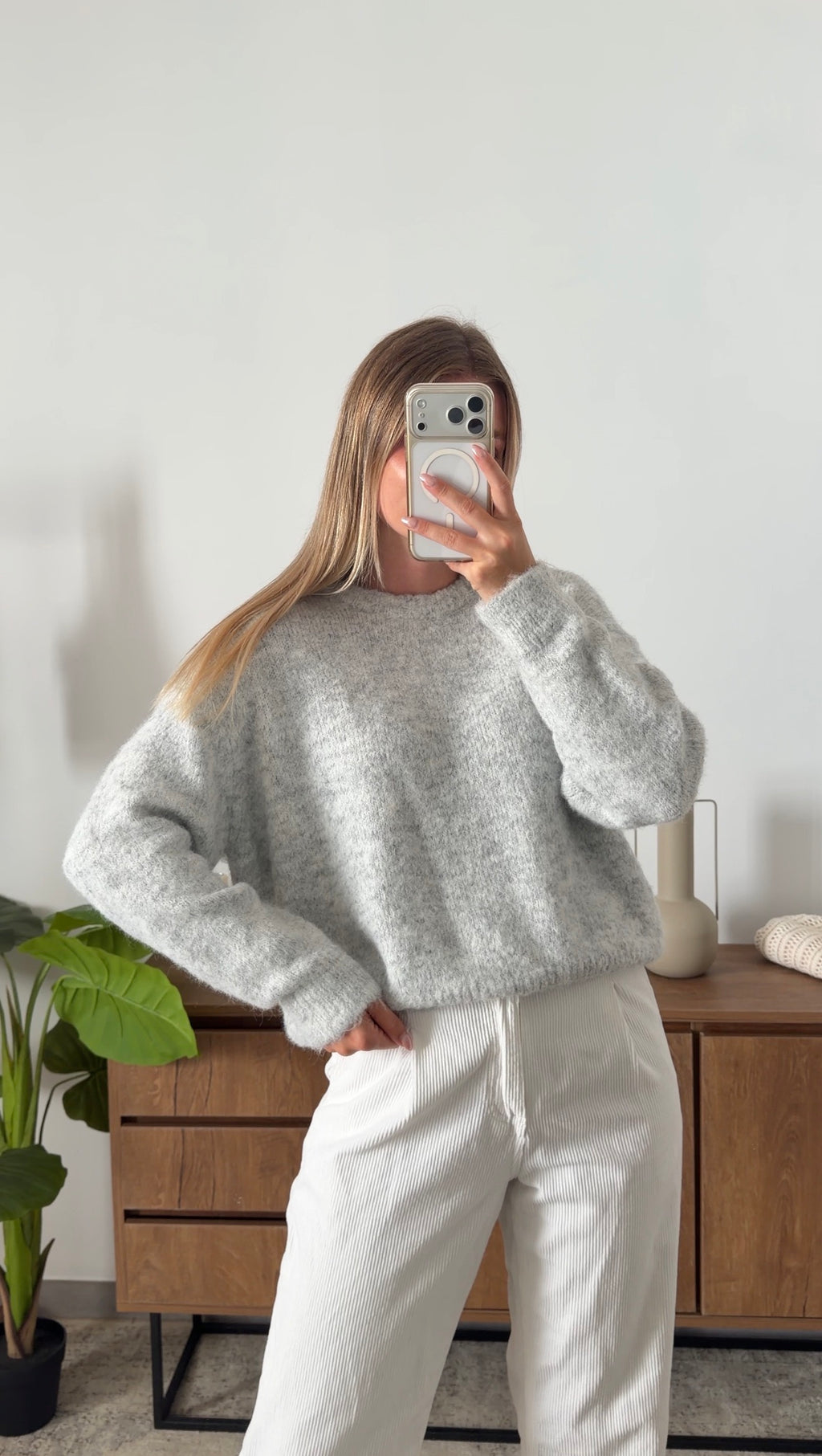 ARIANE SWEATER – GREY