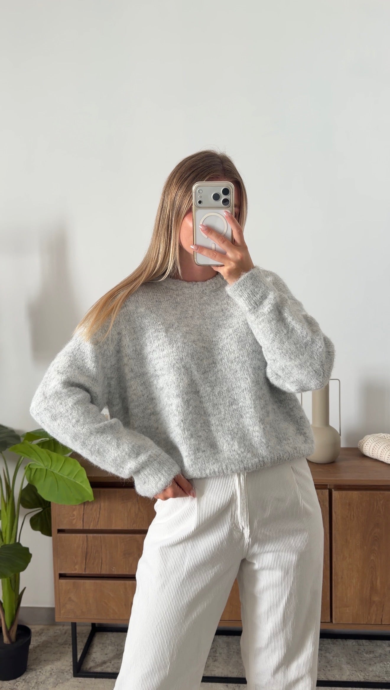 ARIANE SWEATER – GREY