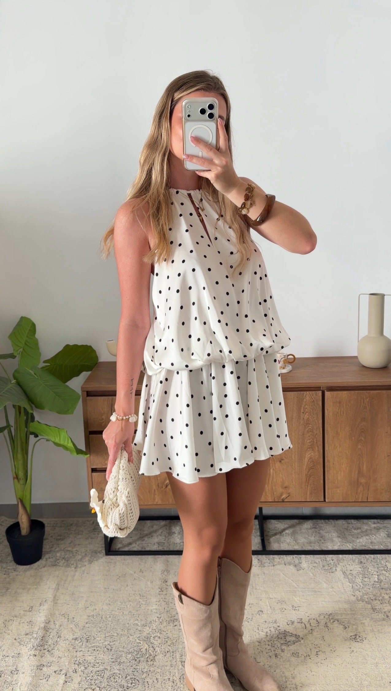 LOU DRESS - POLKA DOTS