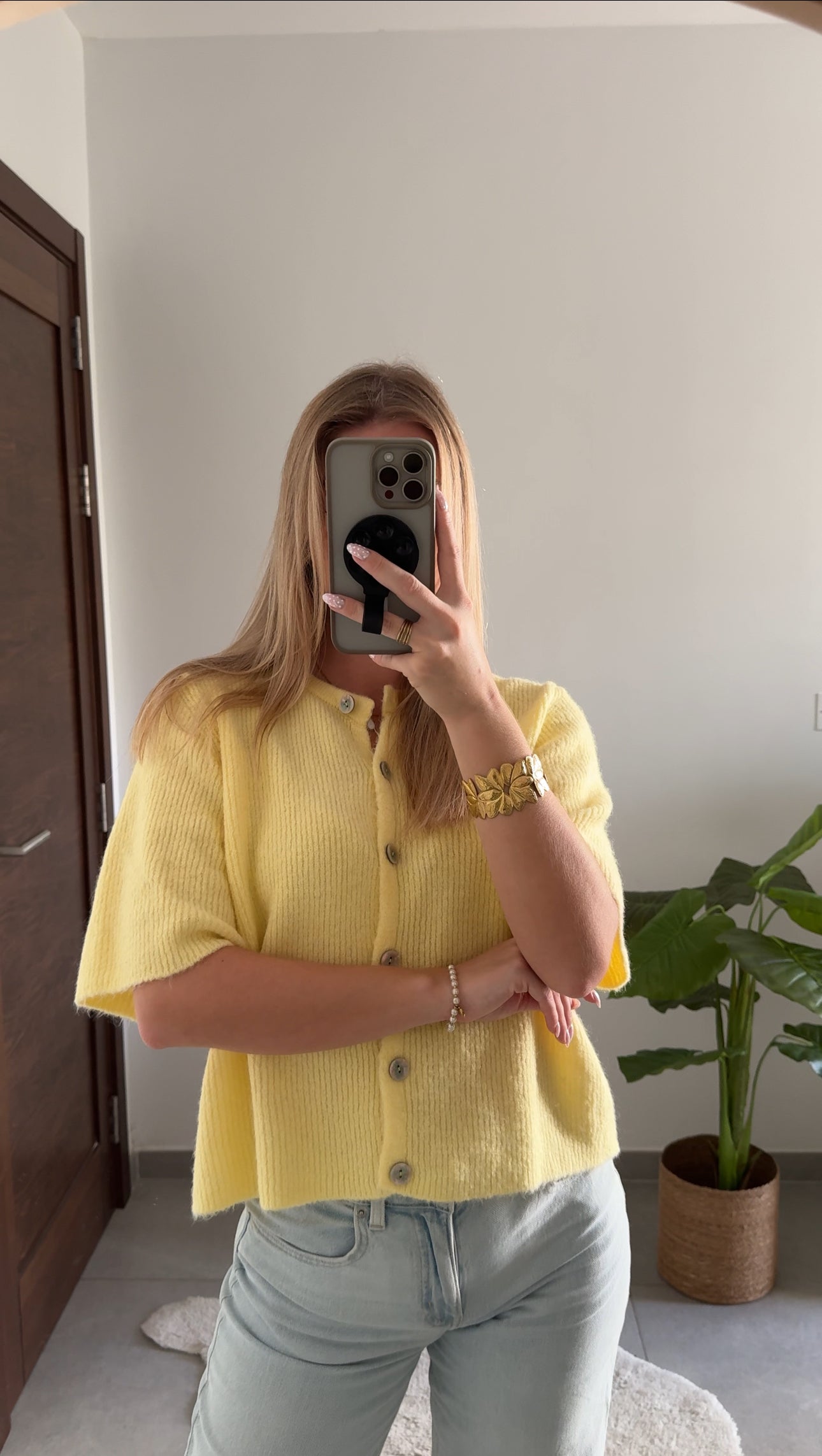 CARDIGAN ALMA - JAUNE