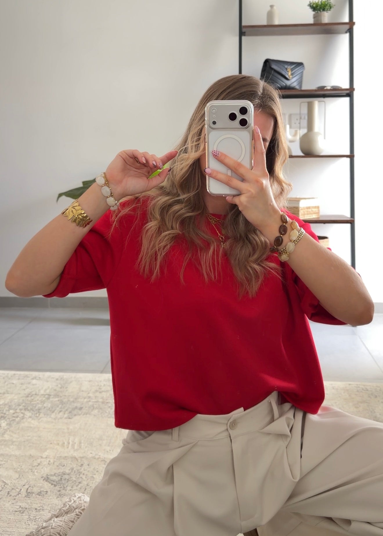 T-SHIRT GABY - RED