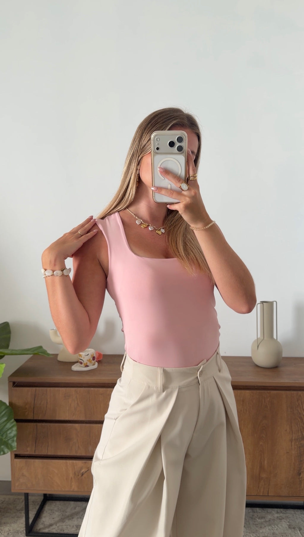 MAÉ BODYSUIT – PINK