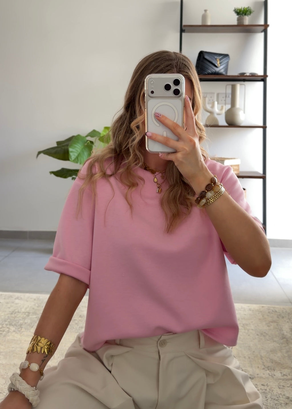 GABY T-SHIRT - LIGHT PINK