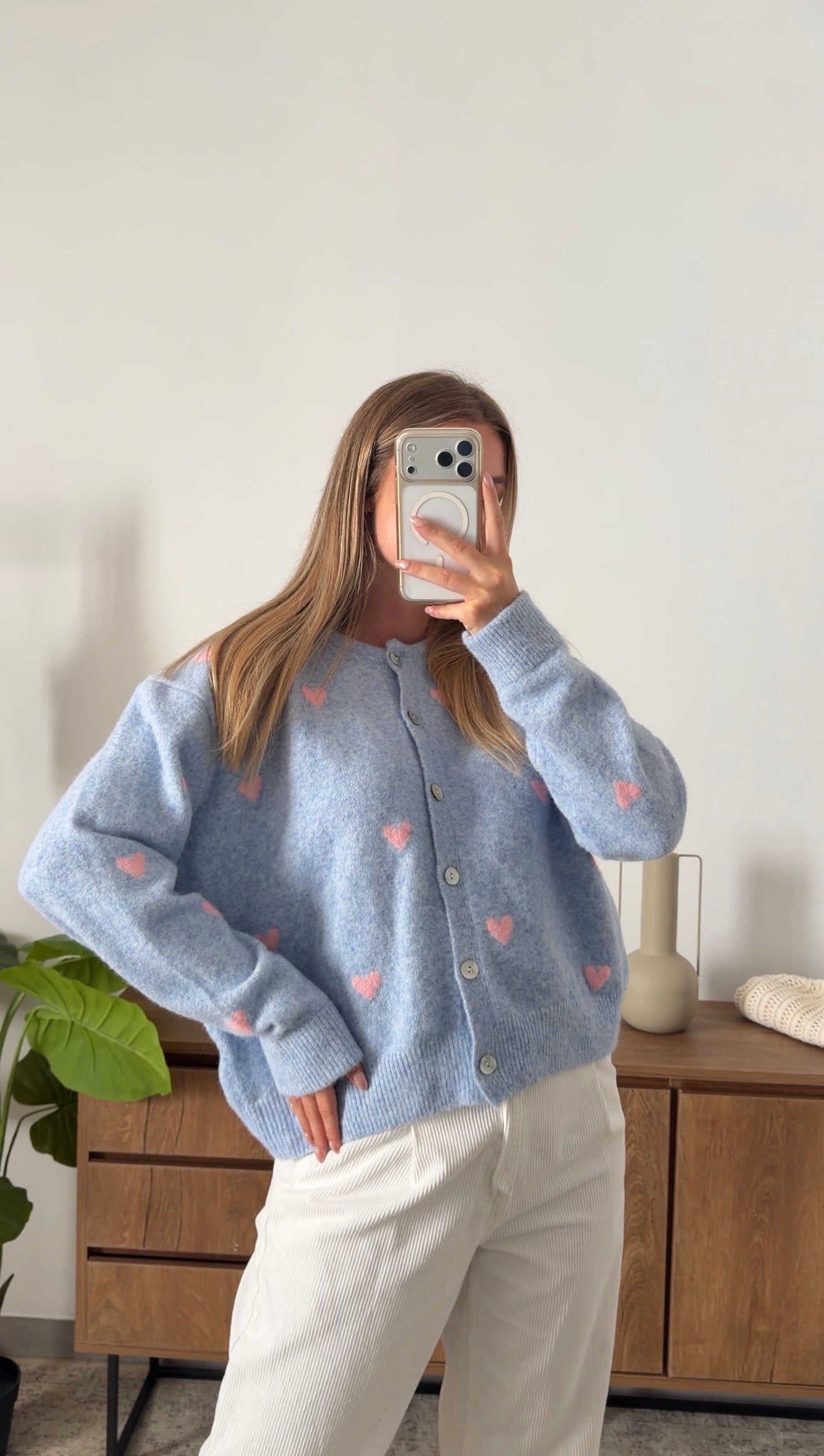 LOVE CARDIGAN – BLUE
