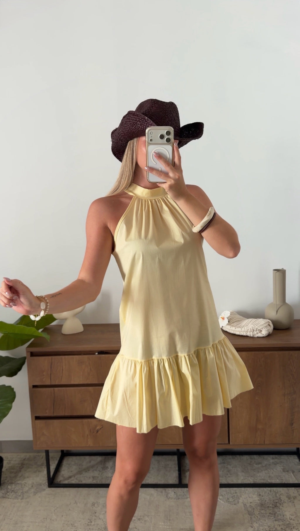 GIOIA DRESS - YELLOW