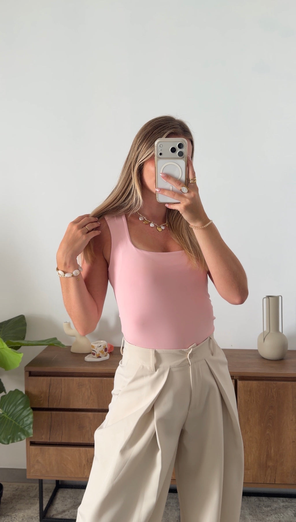 MAÉ BODYSUIT – PINK