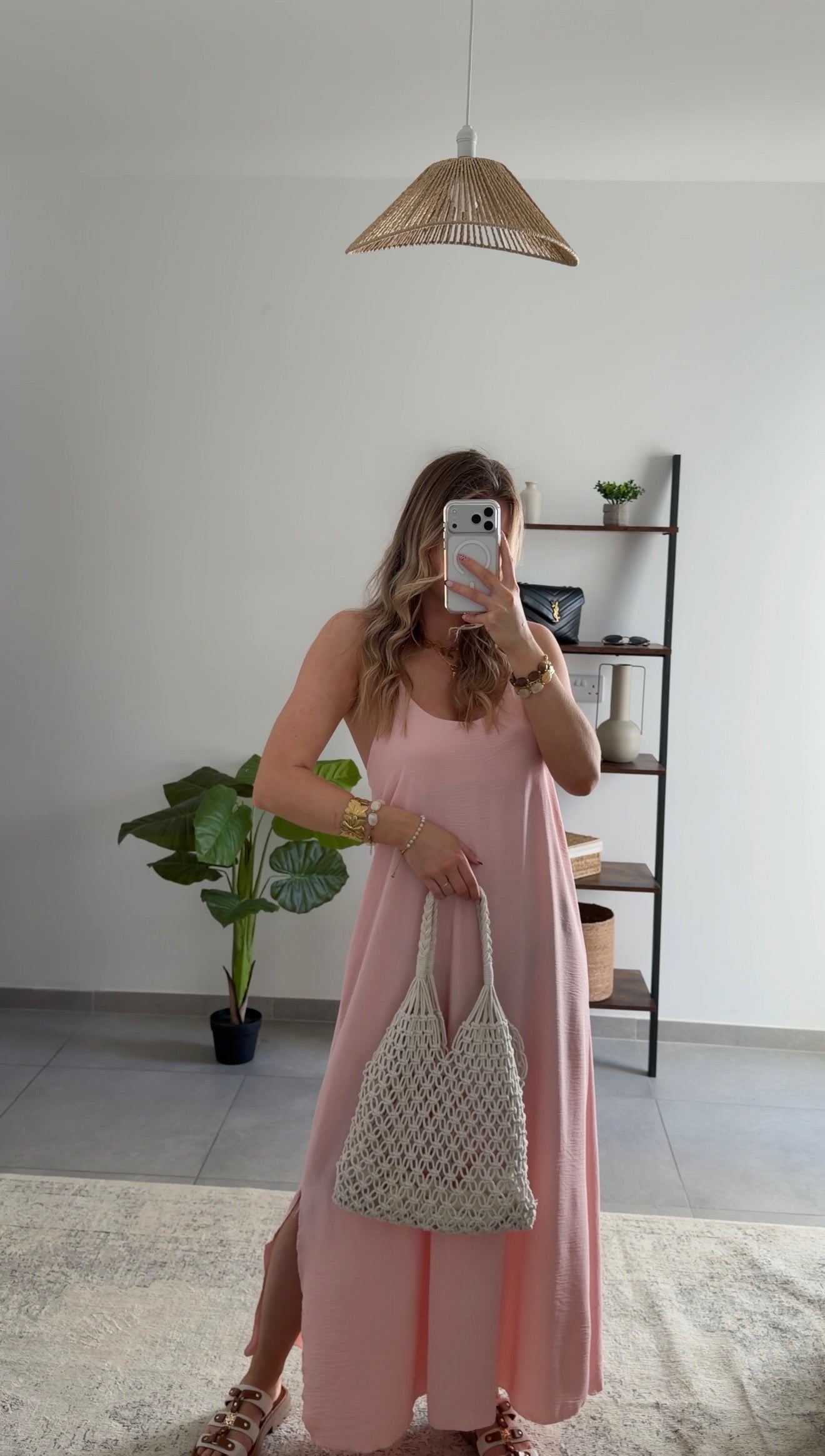 ALINE DRESS - LIGHT PINK