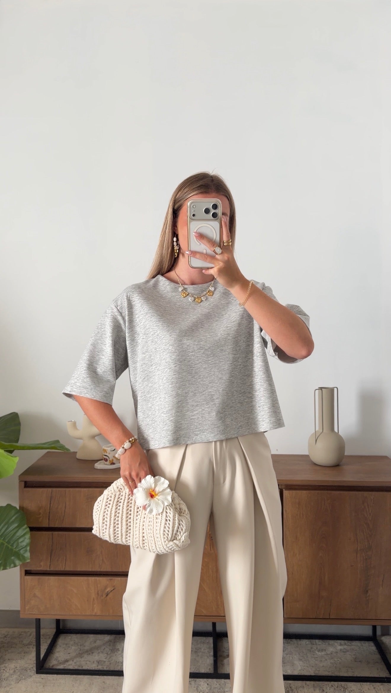TEE-SHIRT GABY – GRIS