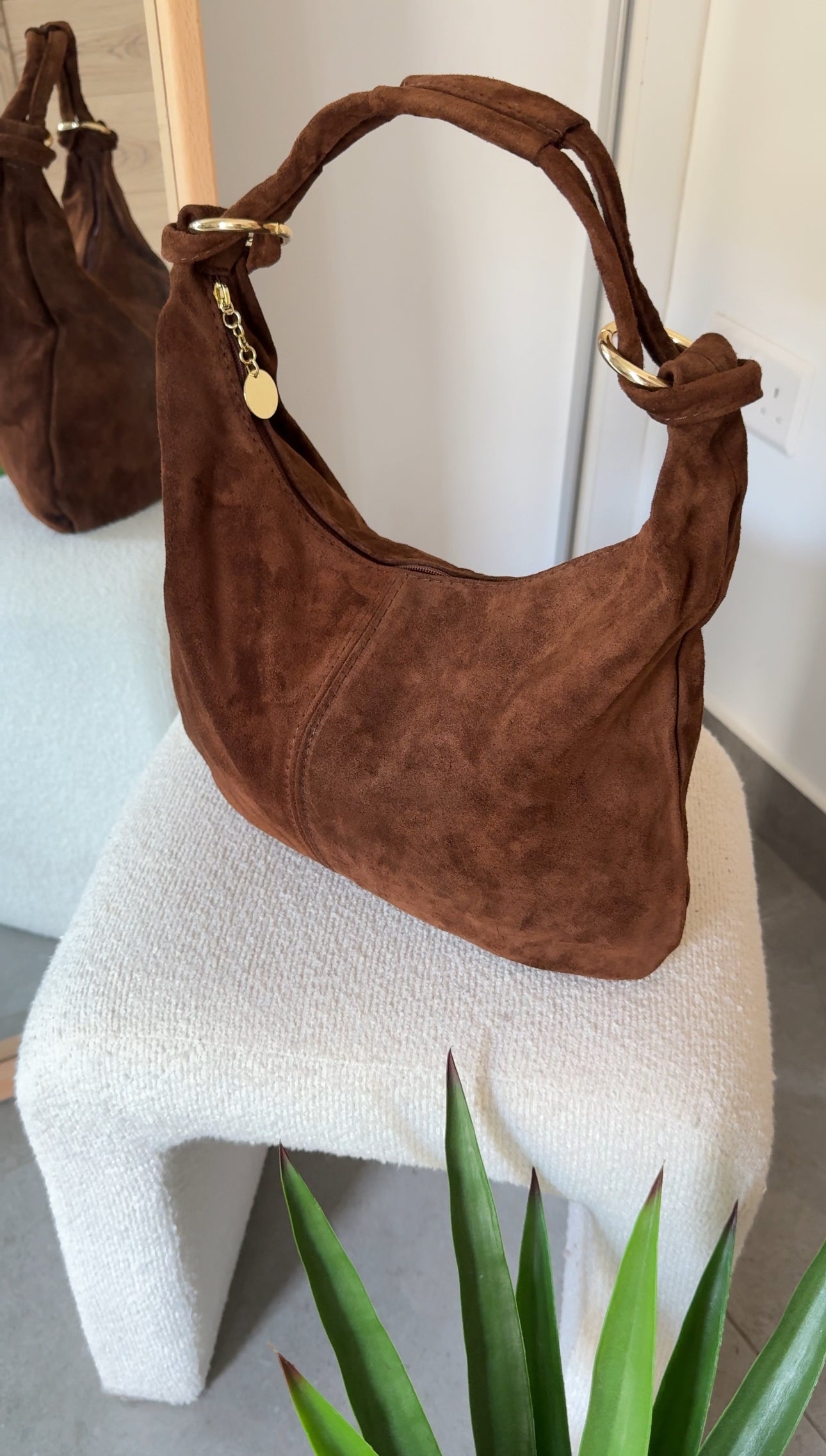 SAC 100% CUIR - MARRON