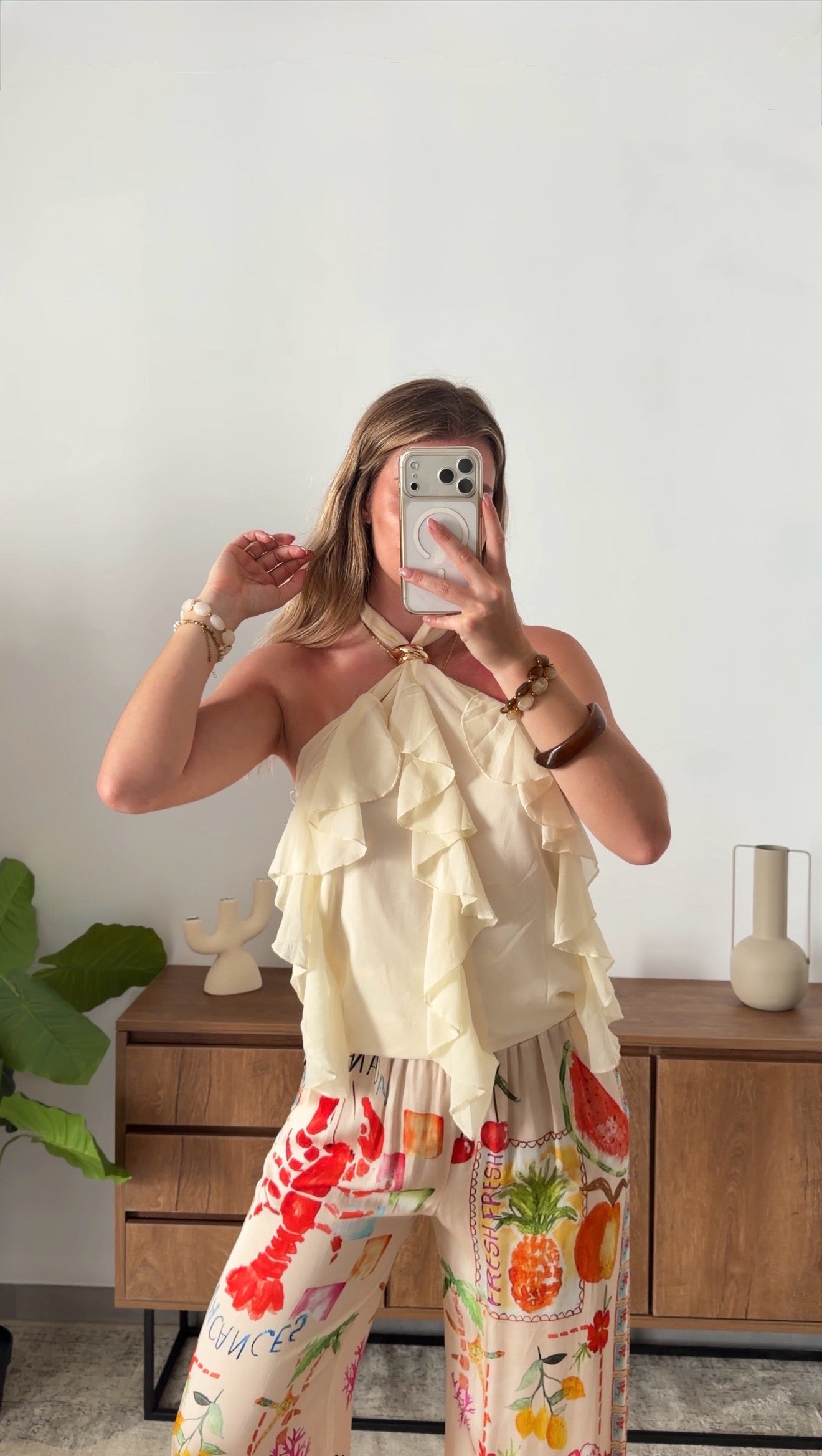 TOP ANTONELLA - BUTTER YELLOW