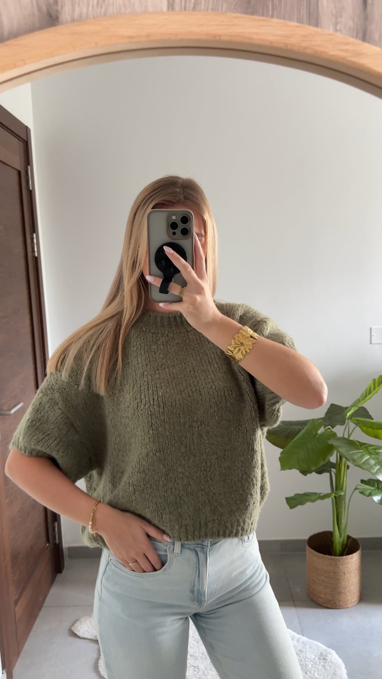 PULL LOUISON - KAKI