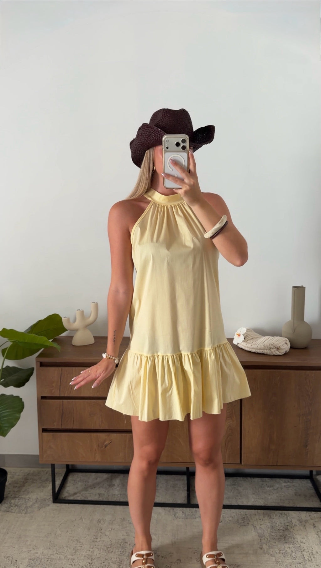 GIOIA DRESS - YELLOW