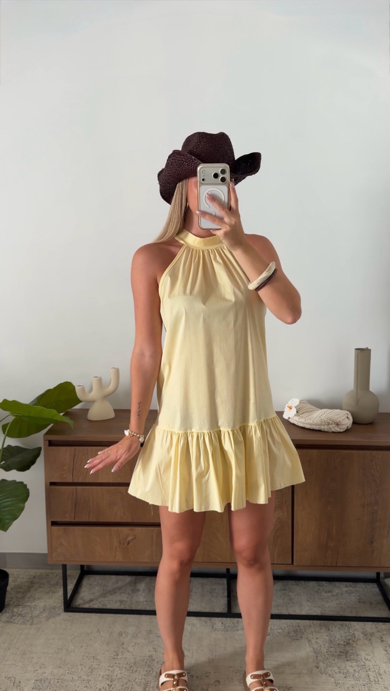 GIOIA DRESS - YELLOW