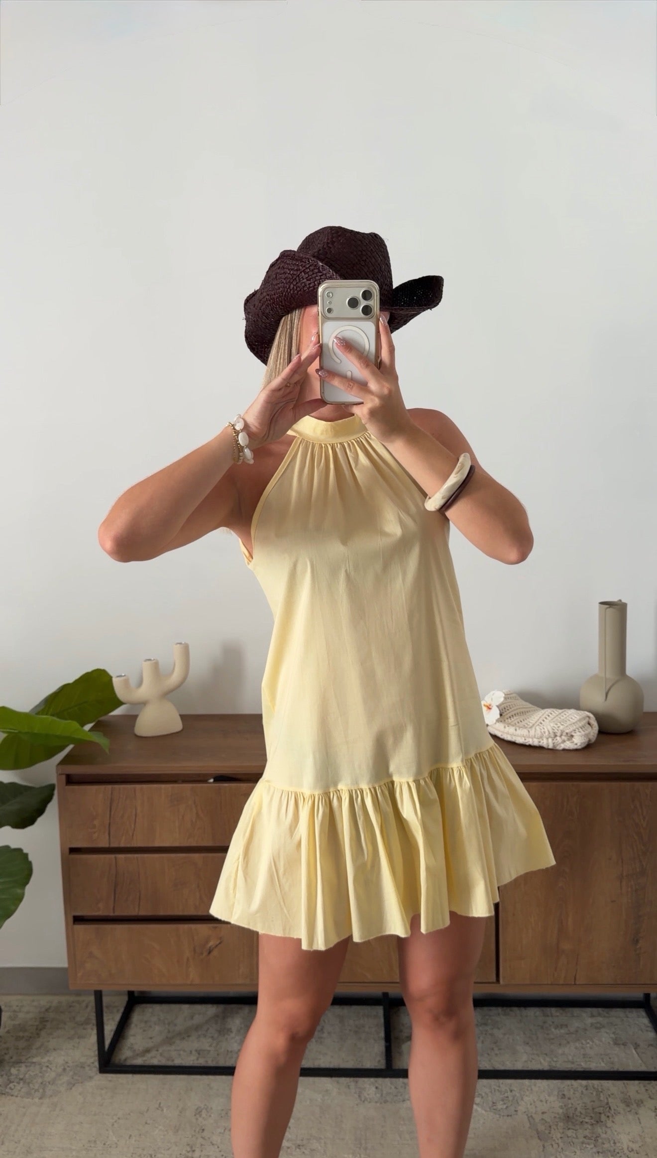 GIOIA DRESS - YELLOW