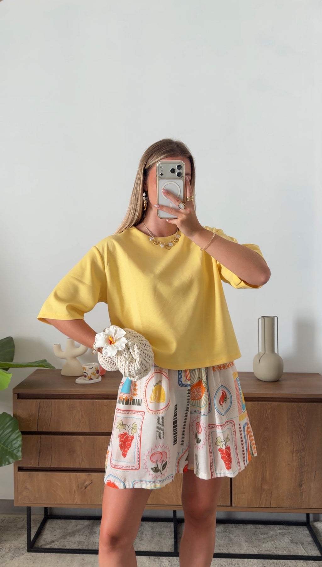 GABY T-SHIRT – YELLOW