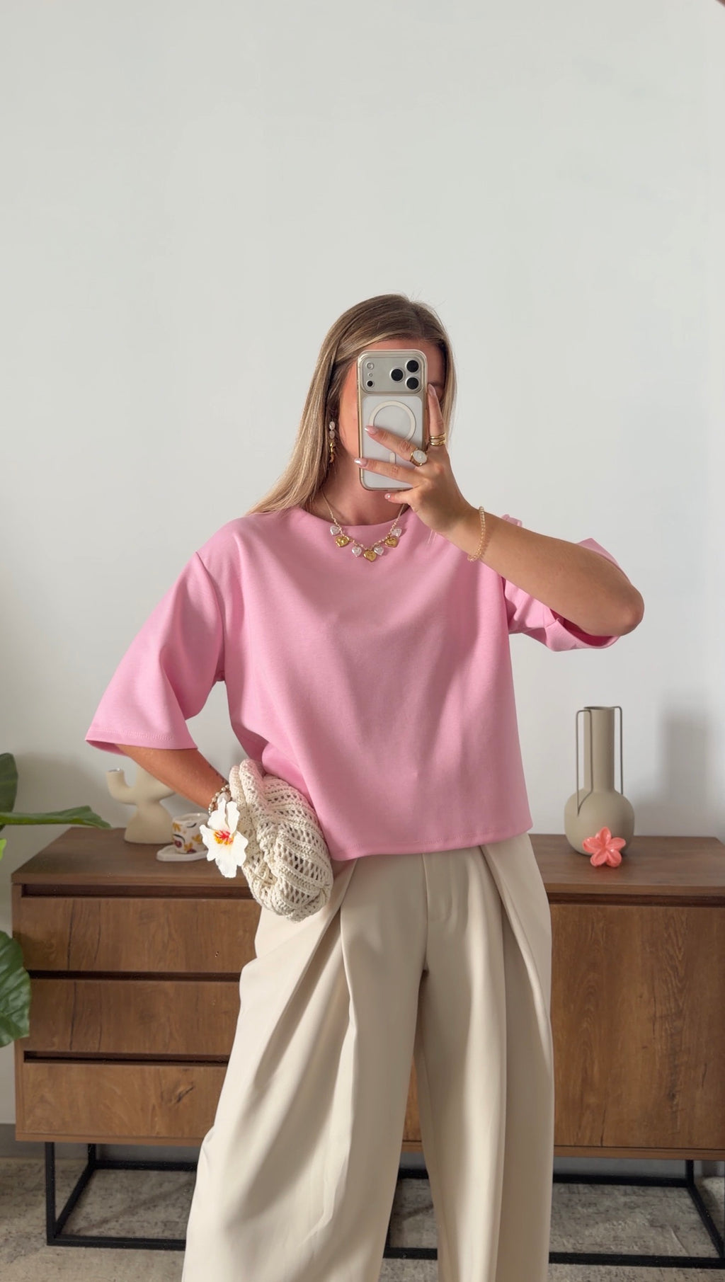 GABY T-SHIRT – PINK
