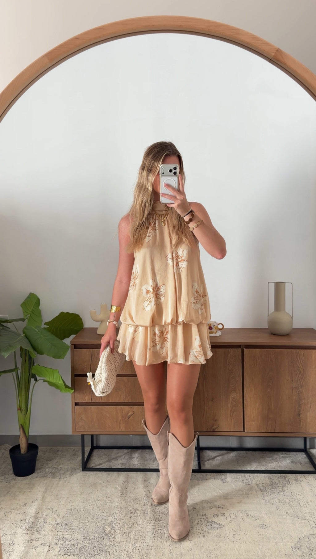 PAOLA PLAYSUIT - BEIGE
