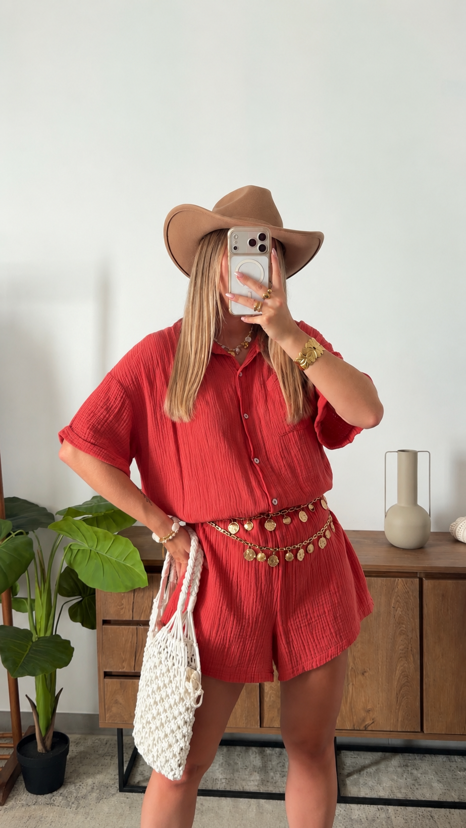 COMBINAISON LUCIE - TERRACOTTA