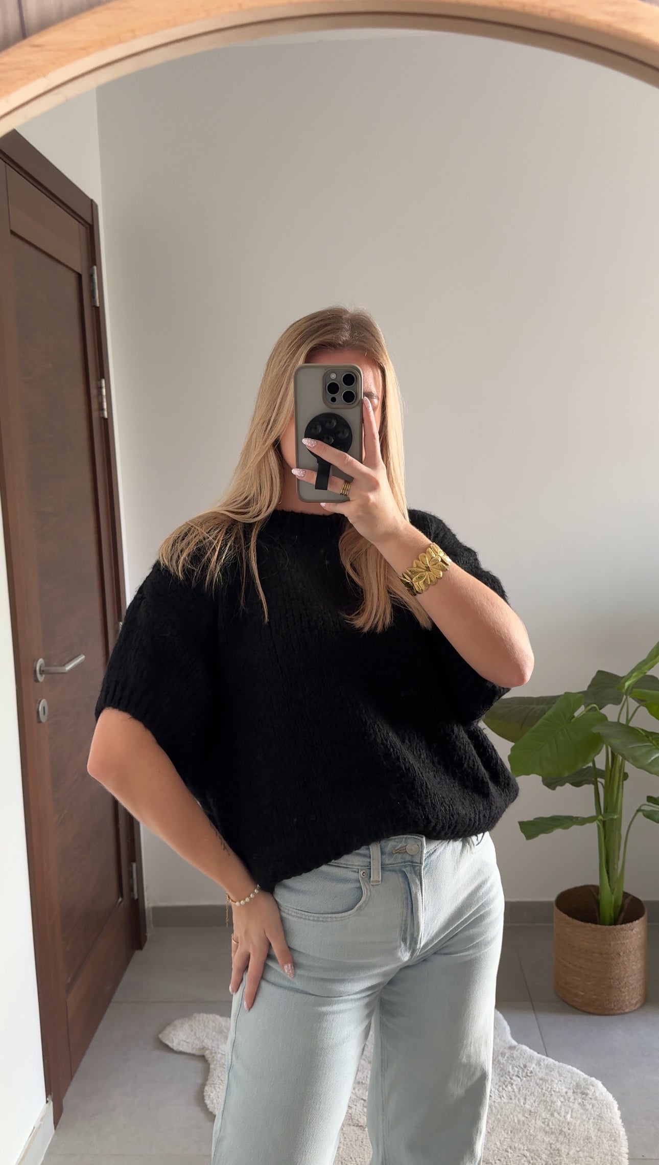 PULL LOUISON - NOIR