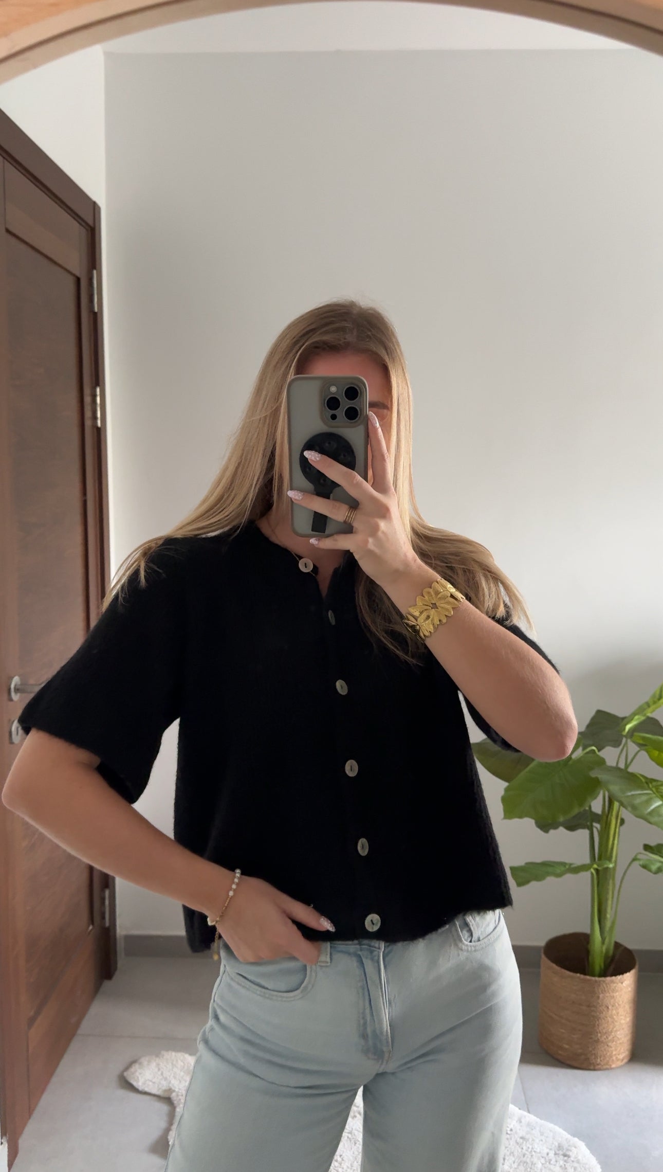 CARDIGAN ALMA - NOIR