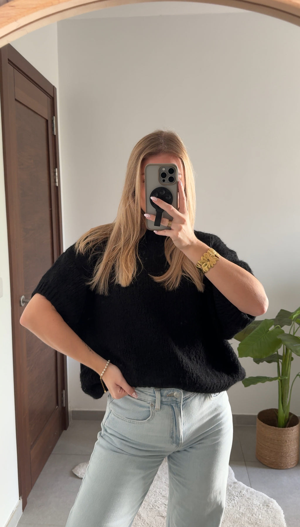 PULL LOUISON - NOIR