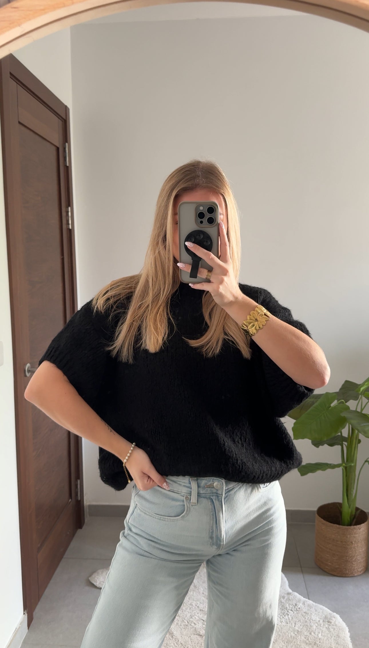 PULL LOUISON - NOIR