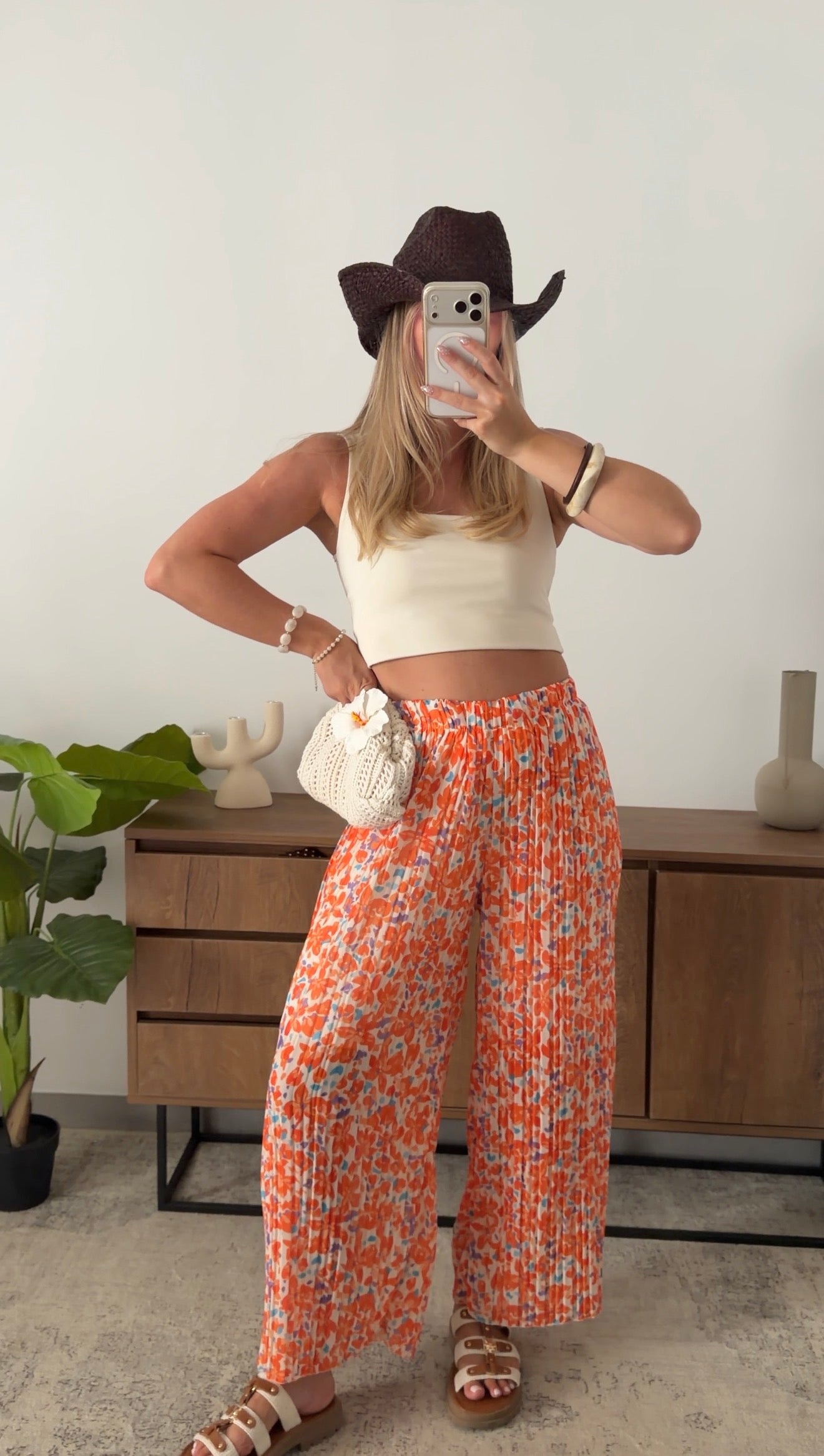 LOLA PANTS - FLORAL PRINT