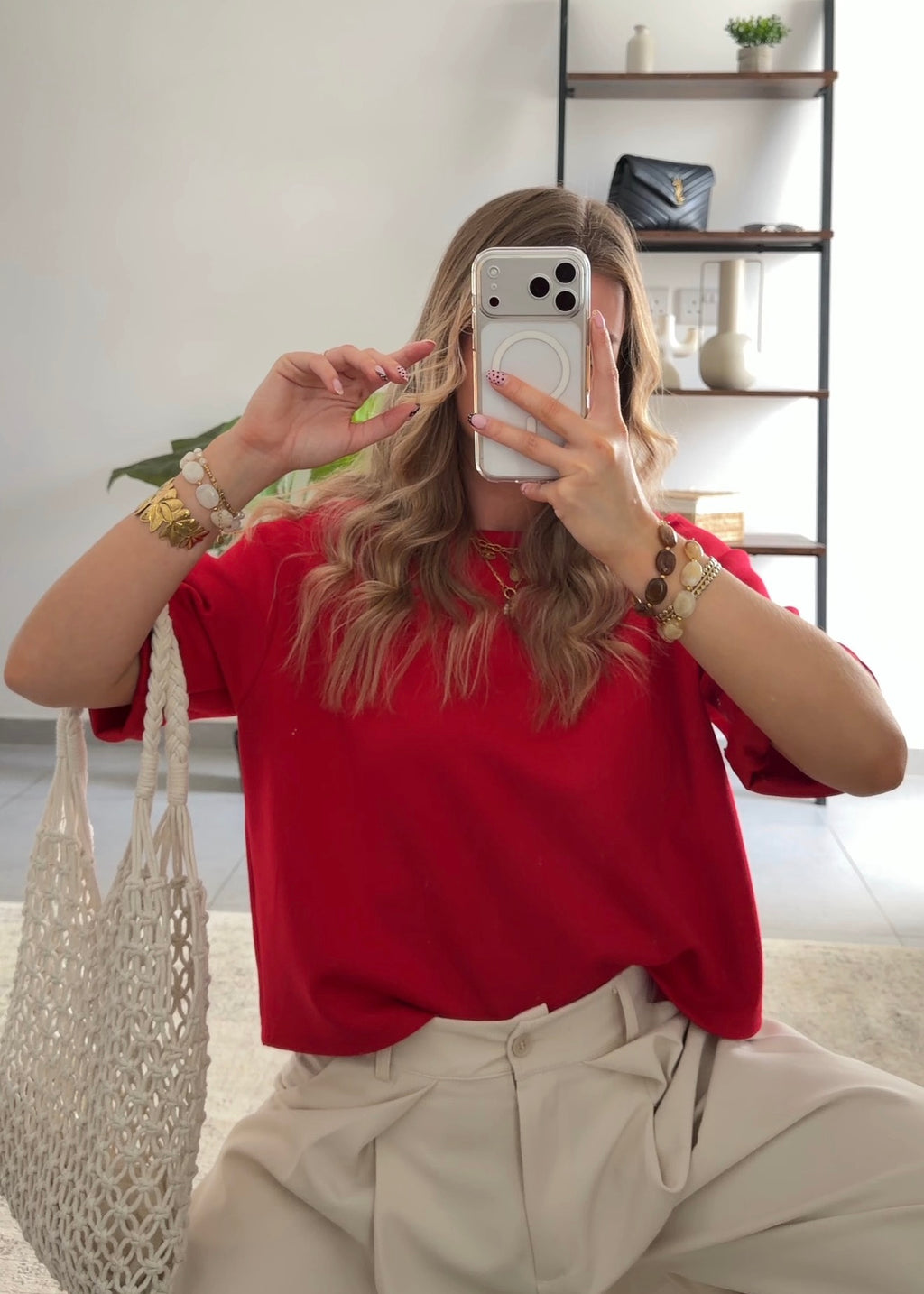 T-SHIRT GABY - RED