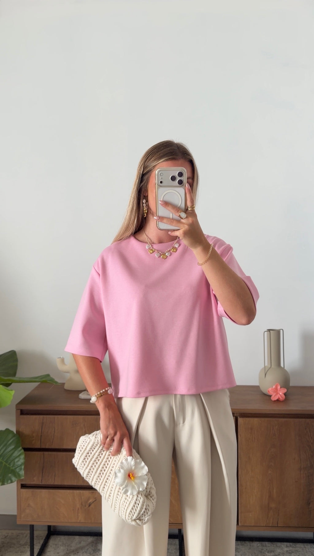 GABY T-SHIRT – PINK
