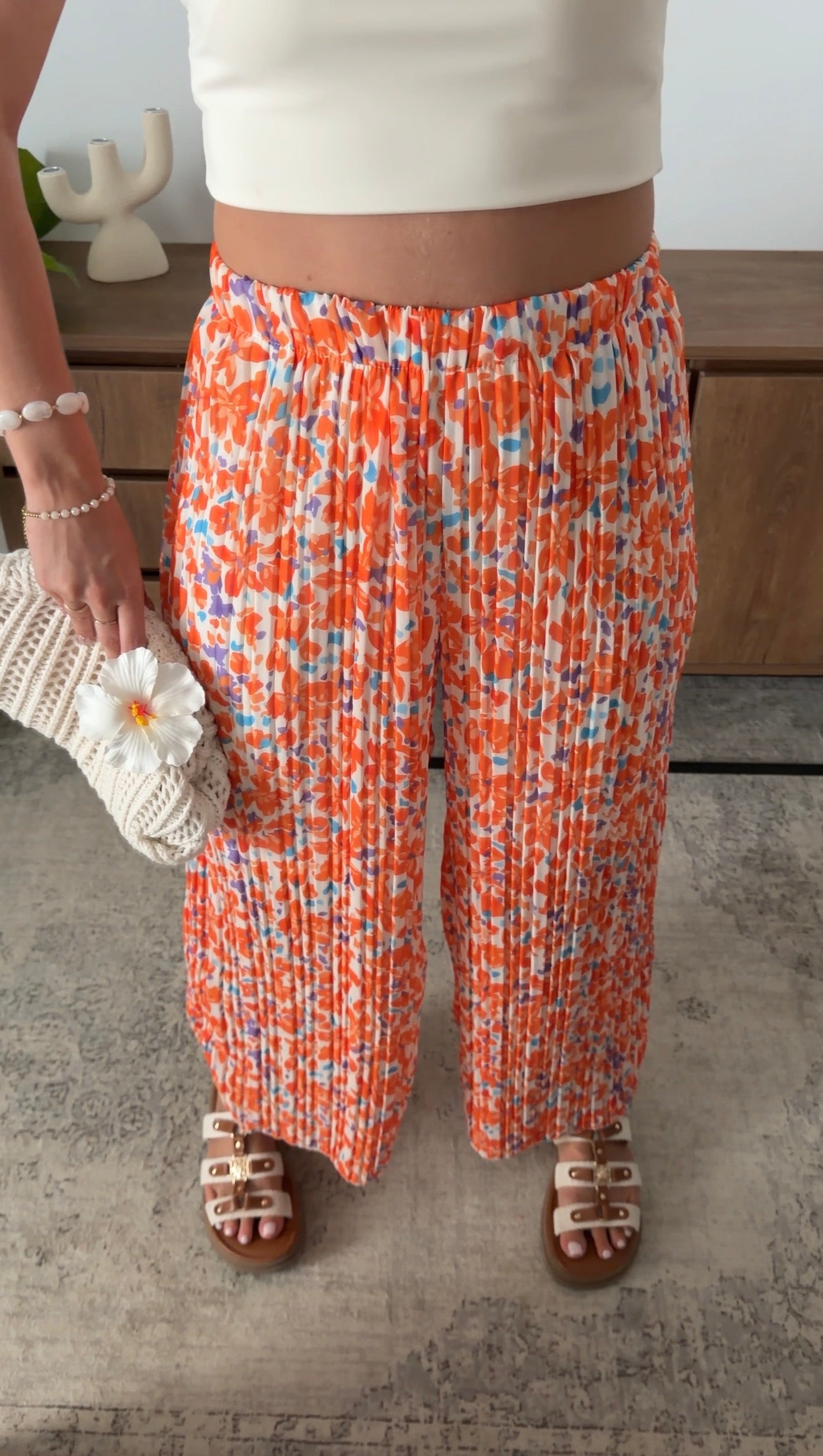 LOLA PANTS - FLORAL PRINT