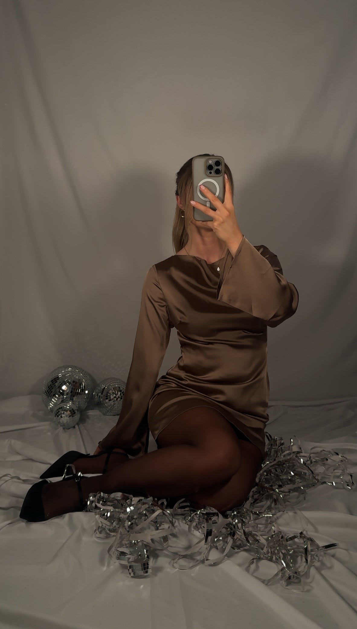 ROBE LÉONIE - MOCHA