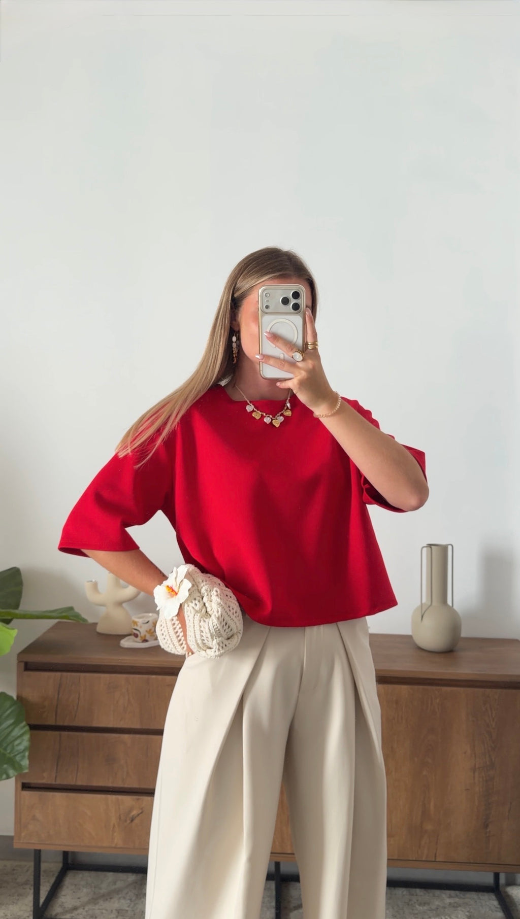GABY T-SHIRT – RED