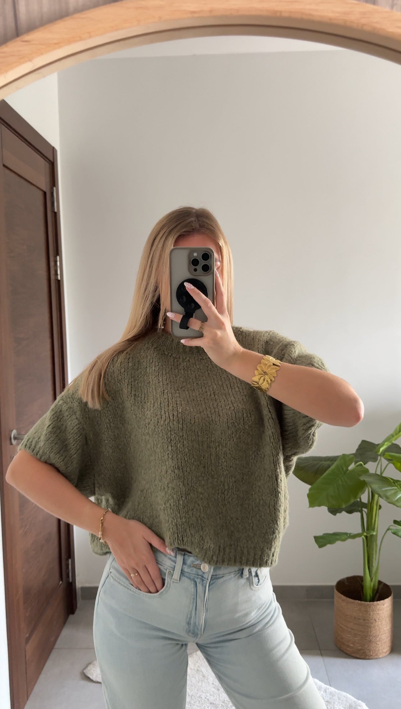 PULL LOUISON - KAKI
