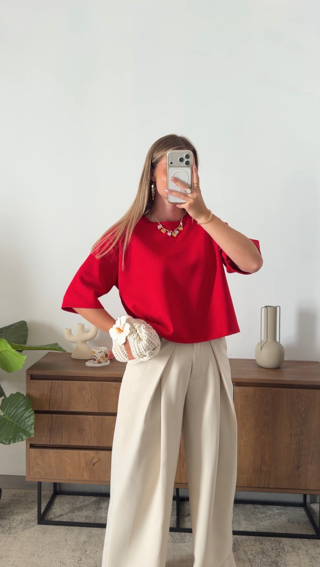 GABY T-SHIRT – RED