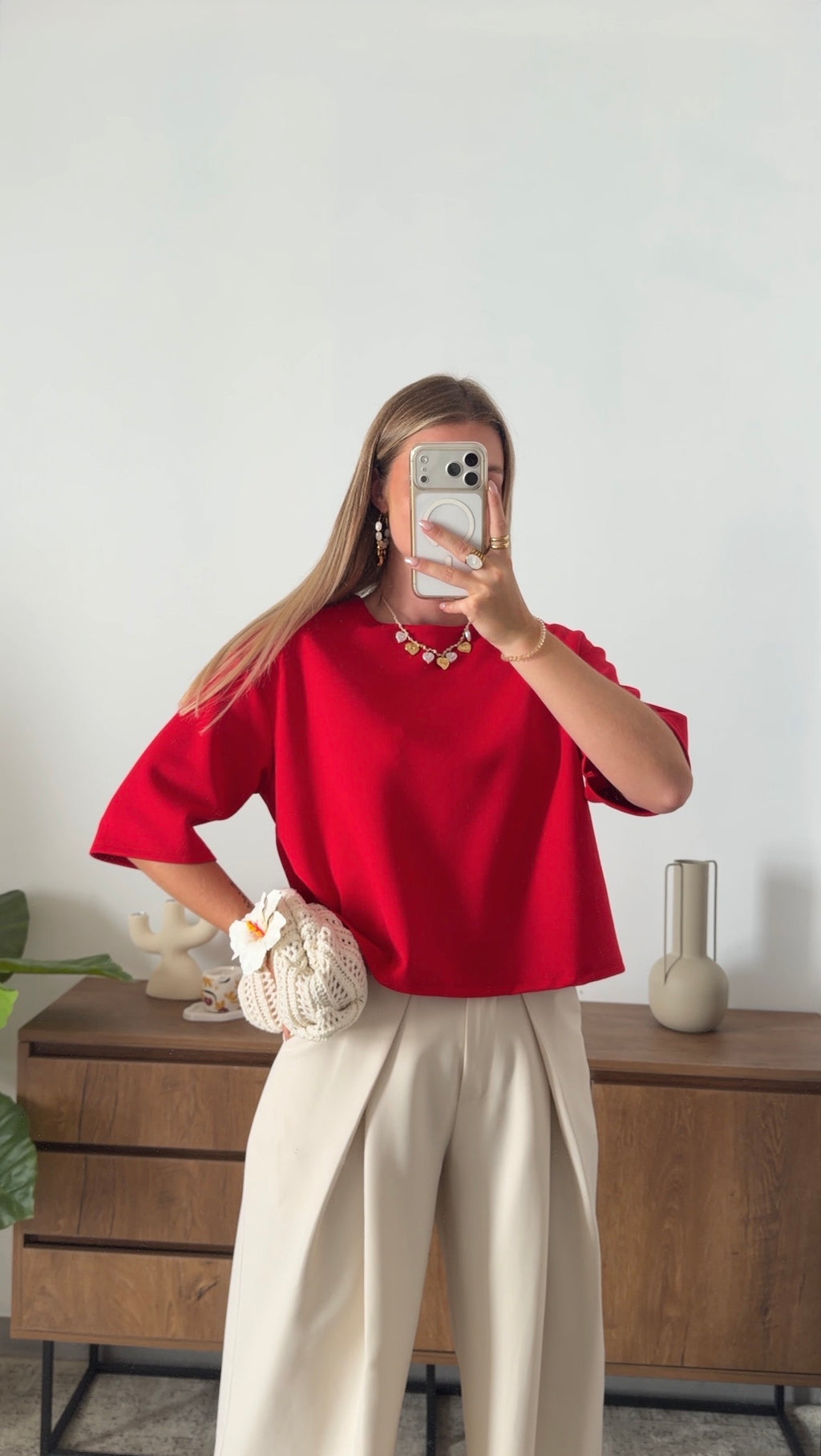 GABY T-SHIRT – RED