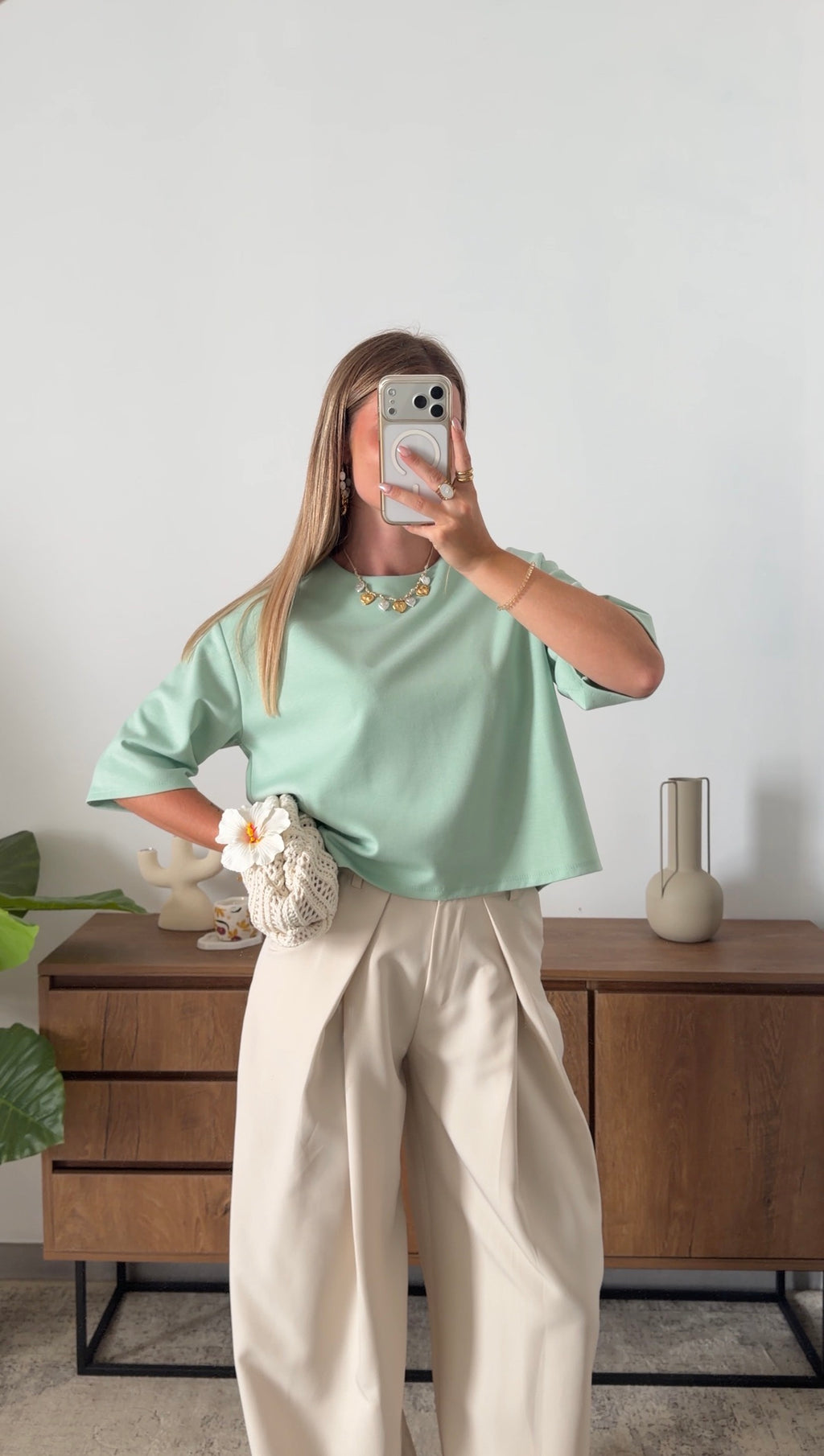 GABY T-SHIRT – GREEN