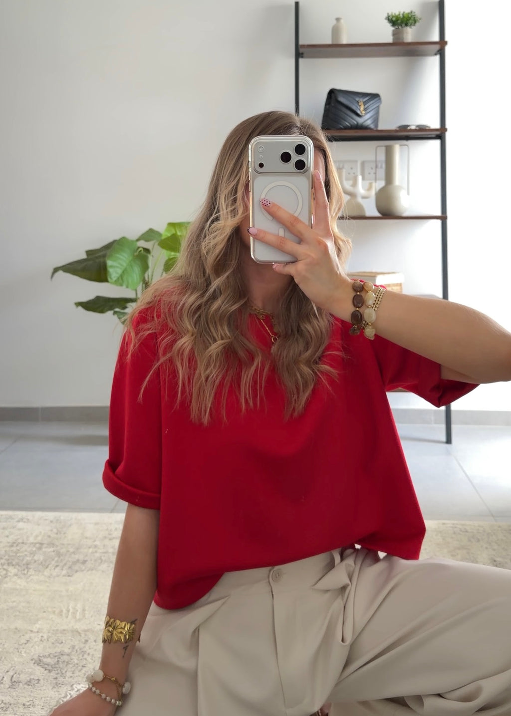 T-SHIRT GABY - RED