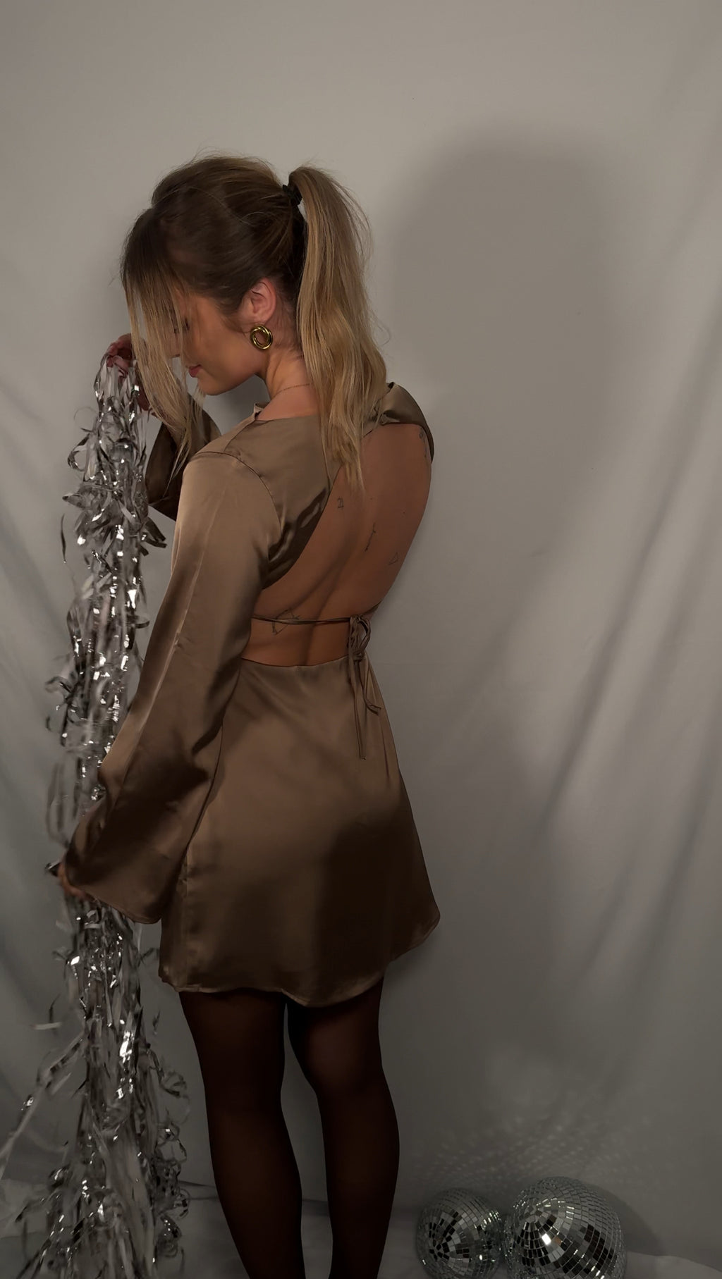 ROBE LÉONIE - MOCHA