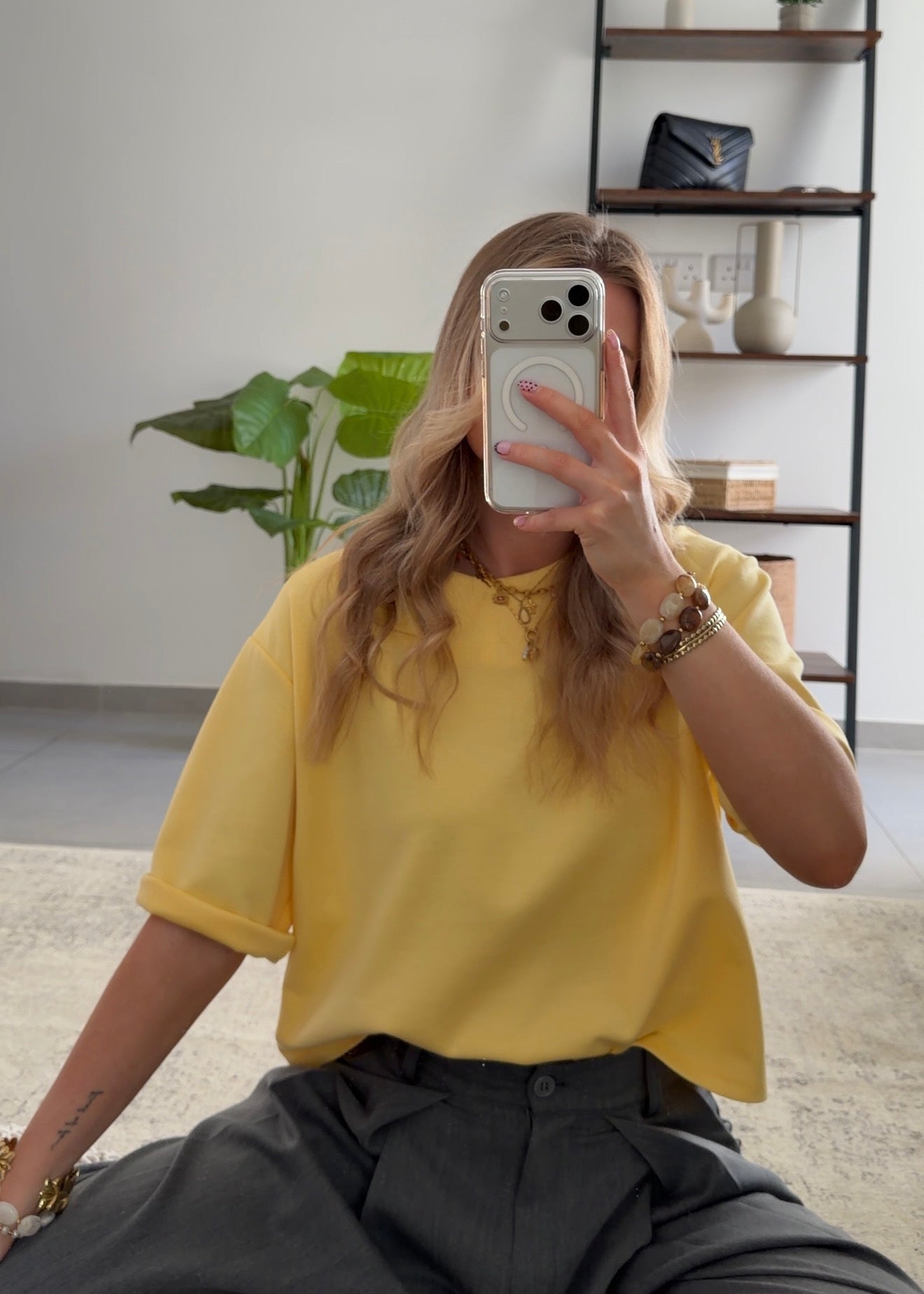 T-SHIRT GABY - JAUNE