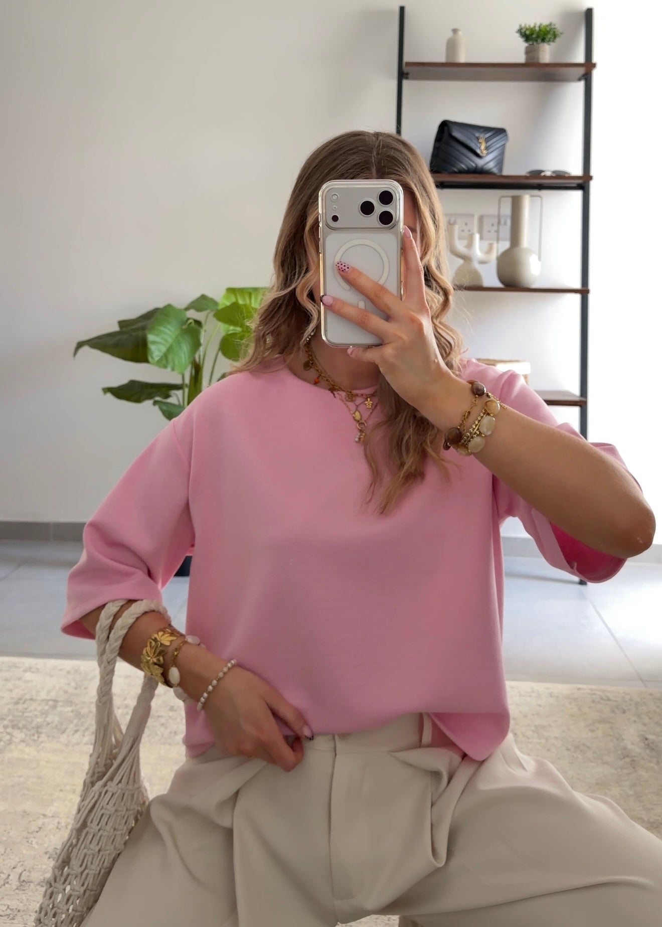 GABY T-SHIRT - LIGHT PINK