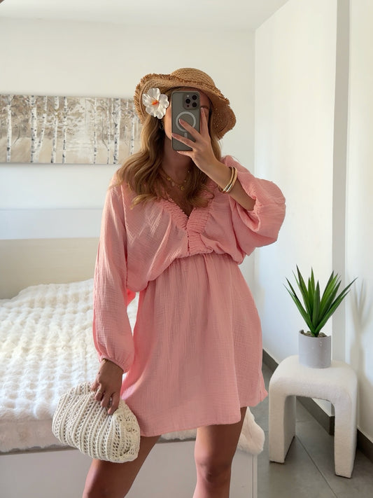 ROBE ALYA GAZE DE COTON