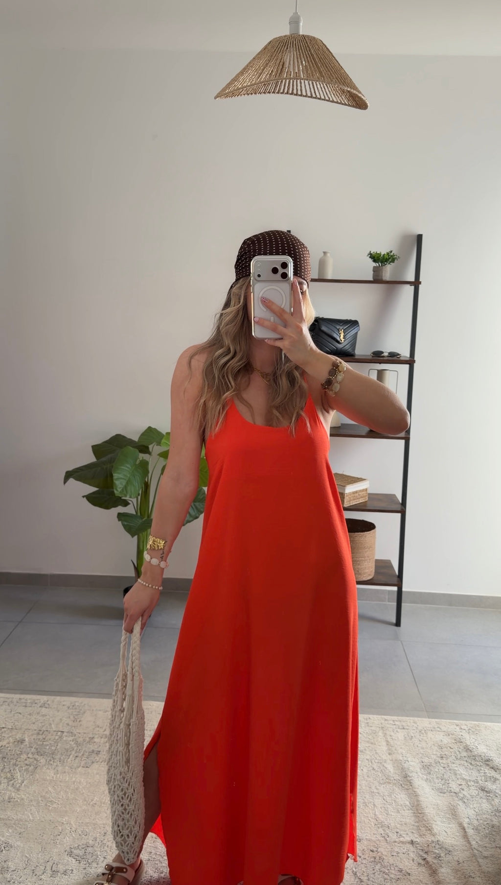 ALINE DRESS - ORANGE