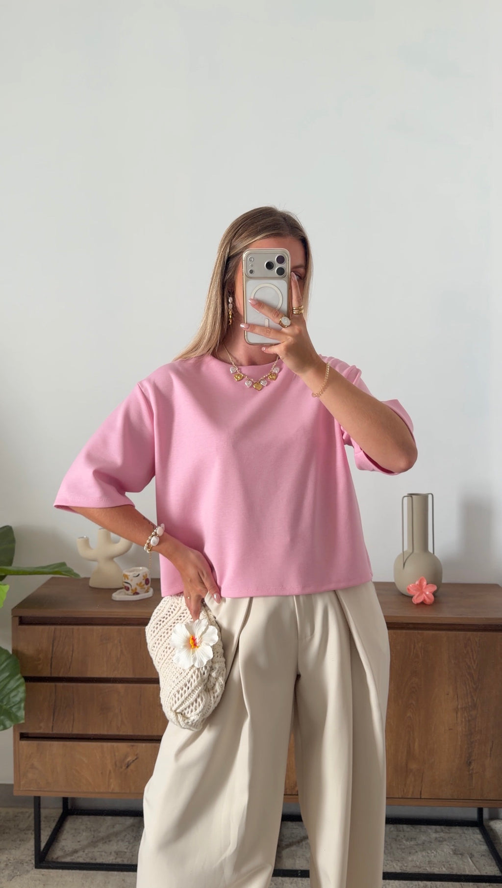 GABY T-SHIRT – PINK