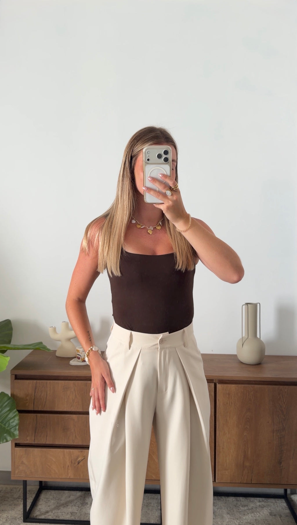 MAÉ BODYSUIT – BROWN