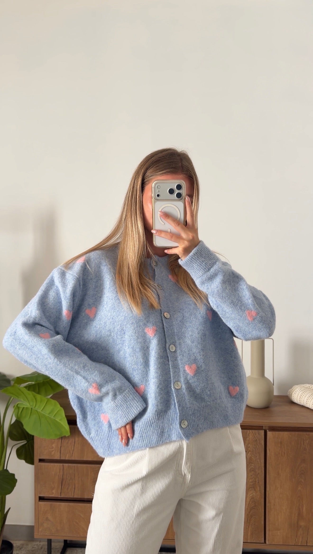 LOVE CARDIGAN – BLUE
