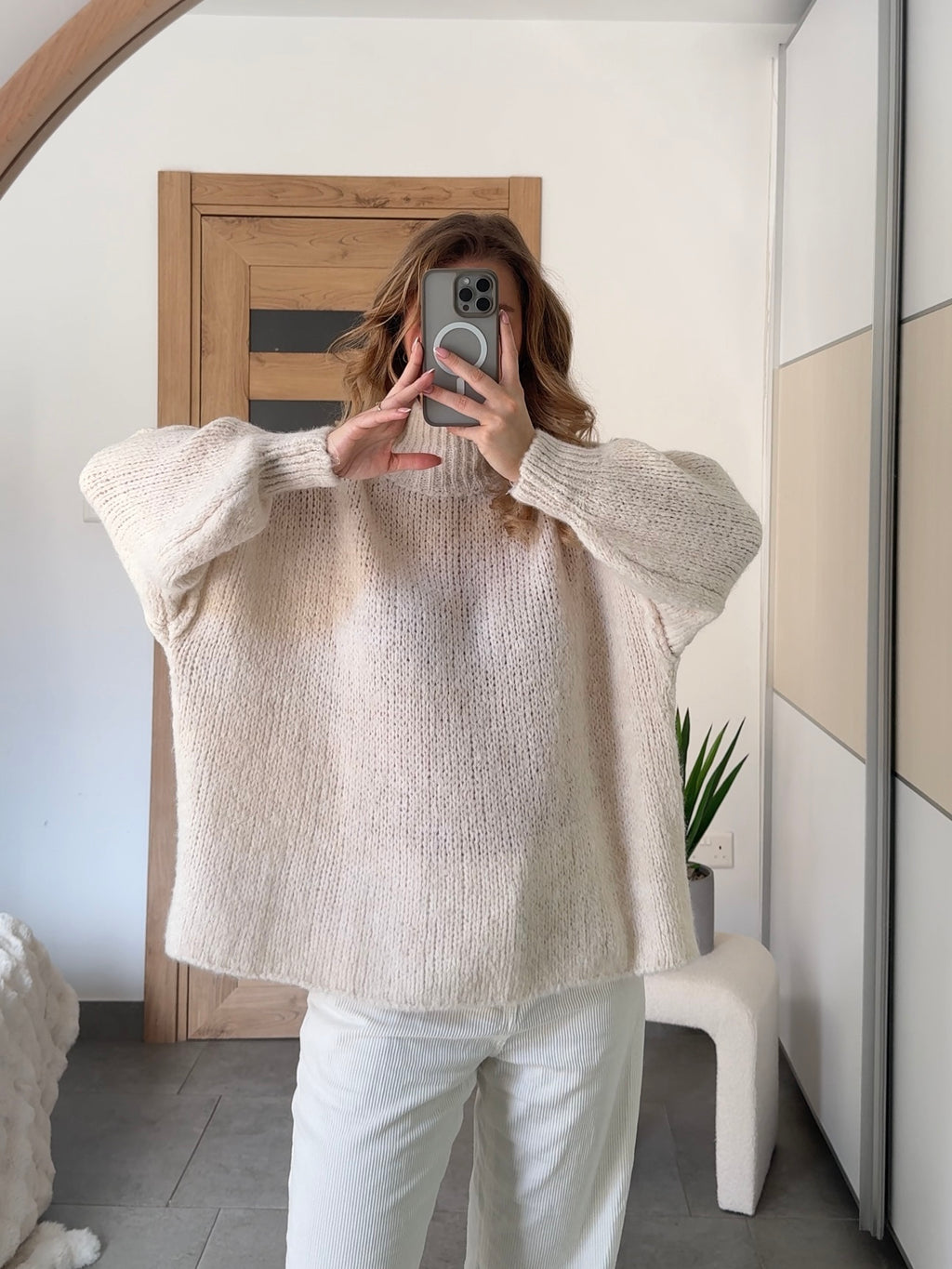 PULL NINA - BEIGE